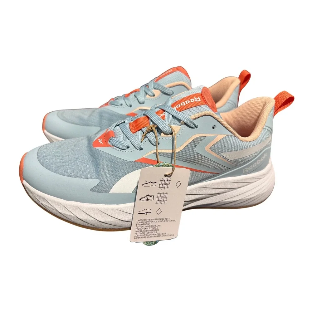 Reebok Verse Women Running Shoes Blue Clay Coral 100250387 Size 10 NEW